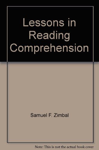 Lessons in Reading Comprehension