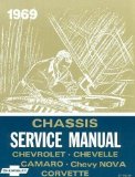 1969 Chassis Service Manual Chevrolet Chevelle Camaro Nova Corvette ST 130-69