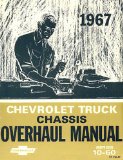 1967 Chevrolet Truck Chassis Overhaul Manual Series 10-60