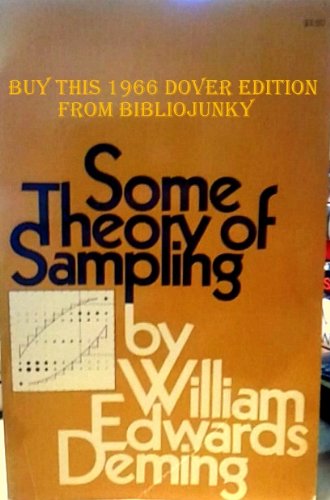 Some Theory of Sampling