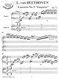 Beethoven Concerto No. 5, Op. 73 "Emperor" for Piano and Orchestra (2 Piano reduction): Instantly download and print sheet music