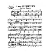 Beethoven German Dances for Piano: Instantly download and print sheet music