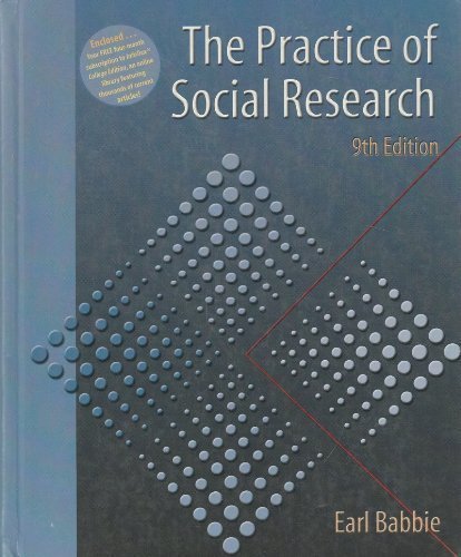 The Practice of Social Research, 9th edition, hc , 2000