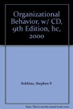Organizational Behavior, w/ CD, 9th Edition, hc, 2000