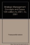 Strategic Management: Concepts and Cases, 12th edition,hc,2001, hc, 2001