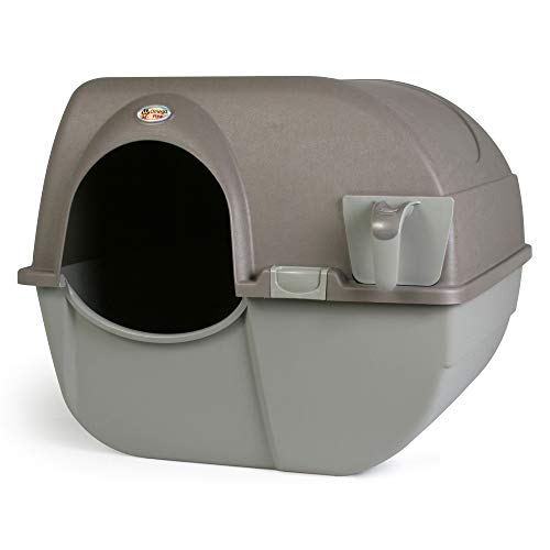 Book Cover Omega Paw Self-Cleaning Litter Box, Large