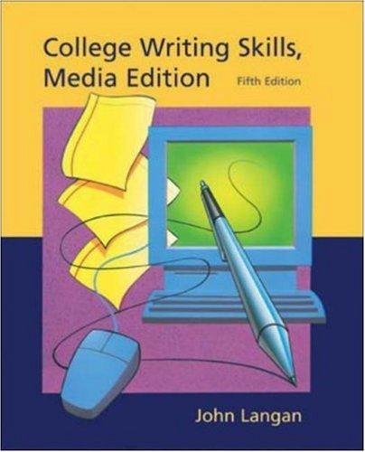 College Writing Skills, Media Edition
