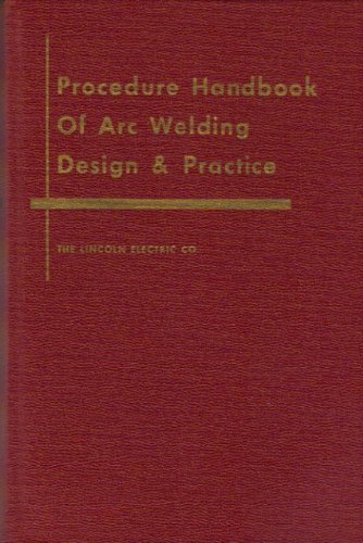 Procedure Handbook of Arc Welding Design & Practice