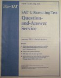 SAT I Reasoning Test (Form Codes YQ, WX - January 2003)