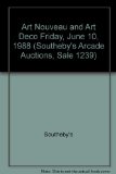 Art Nouveau and Art Deco : Sale 1239