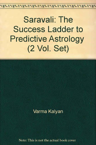 Saravali: The Success Ladder to Predictive Astrology  (2 Vol. Set)