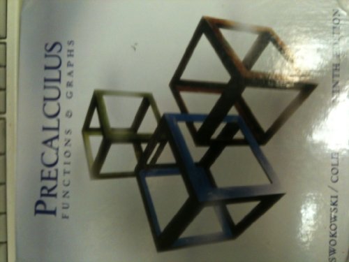 Precalculus : Functions & Graphs,  9th edition, hc, 2001 wo/ CD, Text Only