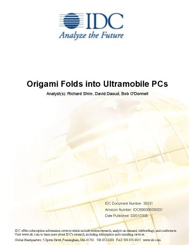 Origami Folds into Ultramobile PCs