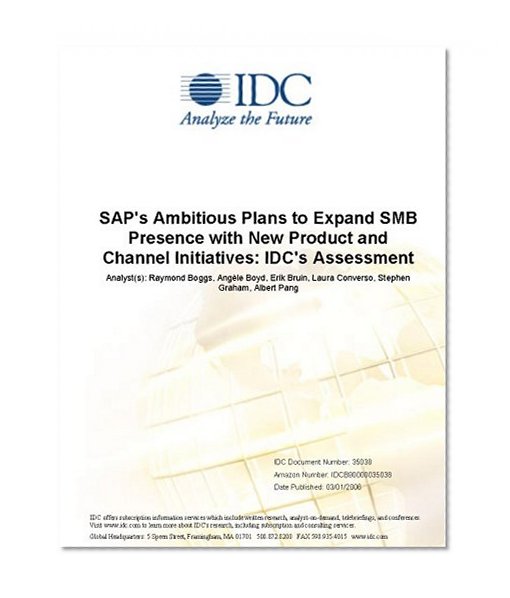 SAP's Ambitious Plans to Expand SMB Presence with New Product and Channel Initiatives: IDC's Assessment