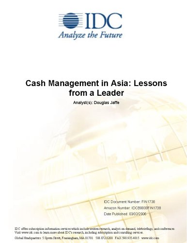 Cash Management in Asia: Lessons from a Leader