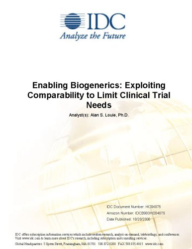 Enabling Biogenerics: Exploiting Comparability to Limit Clinical Trial Needs