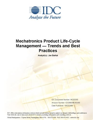 Mechatronics Product Life-Cycle Management â€” Trends and Best Practices