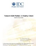 Telecom B2B Portals: A Reality Check