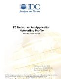 F5 Networks: An Application Networking Profile