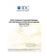 Citrix Enhances Password Manager with the Release of Web-Downloadable Service Pack