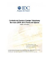 Central and Eastern Europe Telephony Services 2005â€“2010 Forecast Update