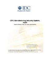 CPG Manufacturing Industry Update, 4Q05
