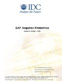 SAP Acquires Khimetrics