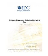 Citibank Singapore Rolls the Biometric Dice