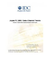 Japan PC 2006: Sales Channel Trends