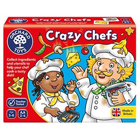 Orchard Toys - Jeu de Cuisiniers Fous Crazy Chefs  - Langue: anglais