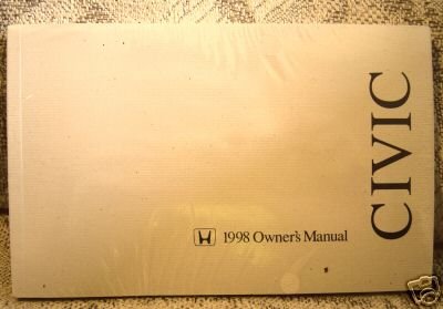 1998 Honda Civic Owners Manual