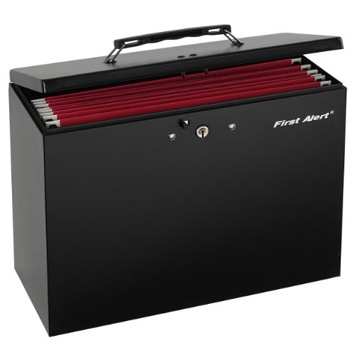 First Alert, Black 3050F Steel File Box