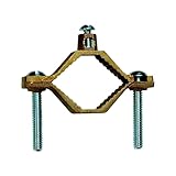 Sigma Engineered Solutions ProConnex 41311 Ground Clamp, 1-Pack, 1-1/4 to 2-Inch, Bronze