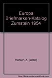 Europa Briefmarken-Katalog Zumstein 1954