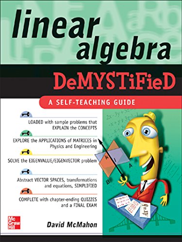 Book Cover Linear Algebra Demystified