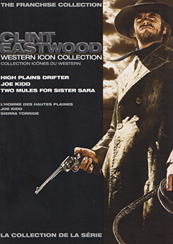 Book Cover Clint Eastwood Western Icon Collection (High Plains Drifter / Joe Kidd / Two Mules For Sister Sara)
