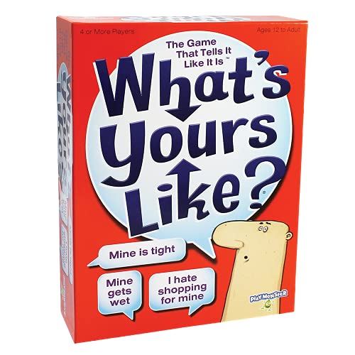 What's Yours Like? -- Hilarious Party Game -- Describe What Your Guess Word is Like -- Ages 12+