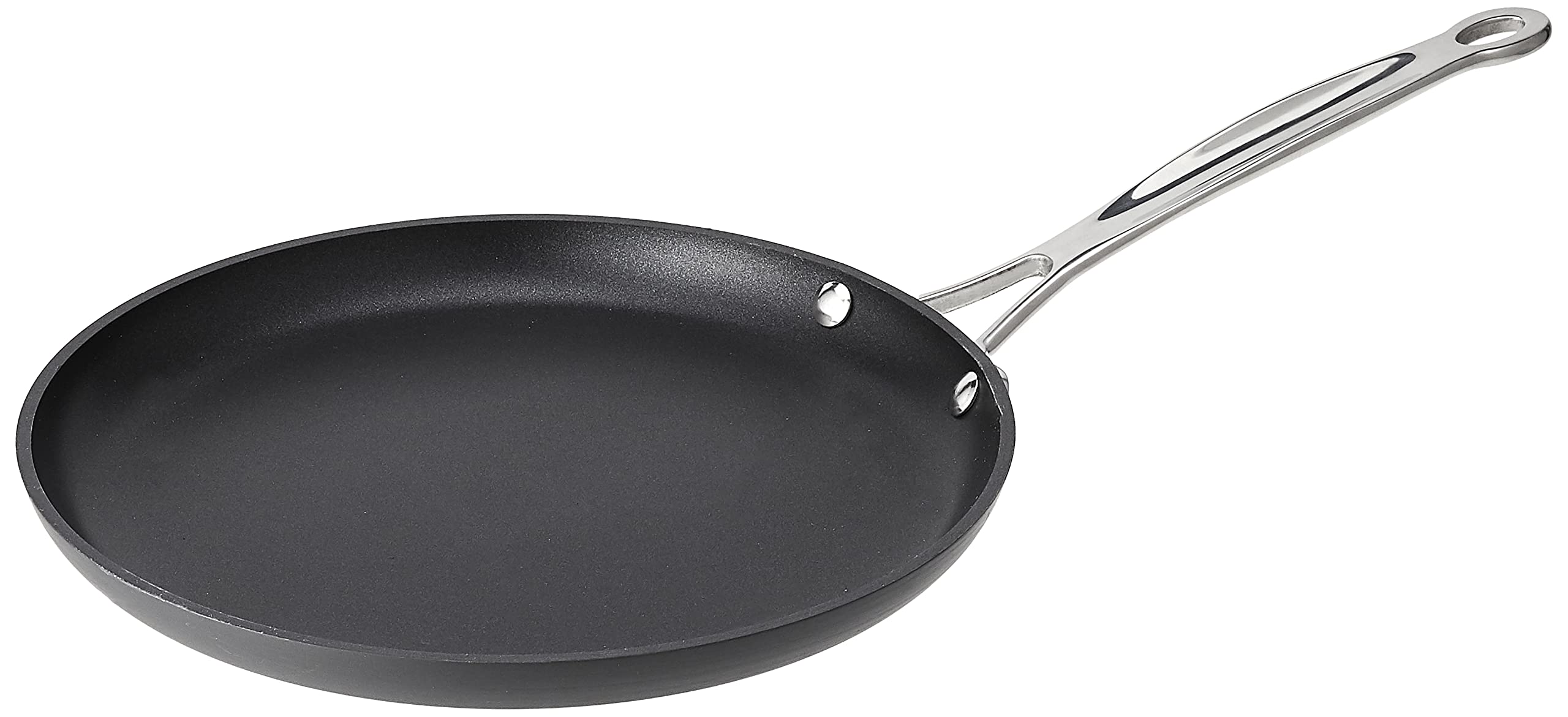 Book Cover Cuisinart 10-Inch Crepe Pan, Chef's Classic Nonstick Hard Anodized, Black, 623-24