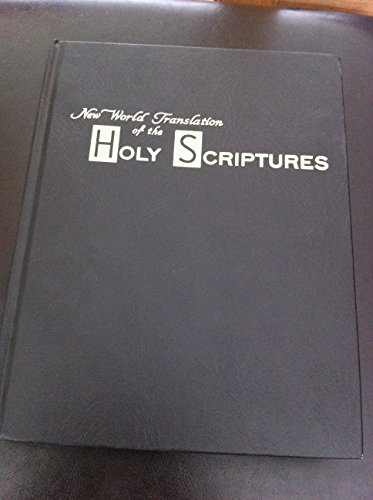 Book Cover New World Translation of the Holy Scriptures