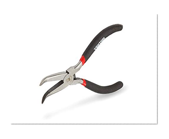 TEKTON 3516 Precision 45-Degree Bent Long Nose Pliers
