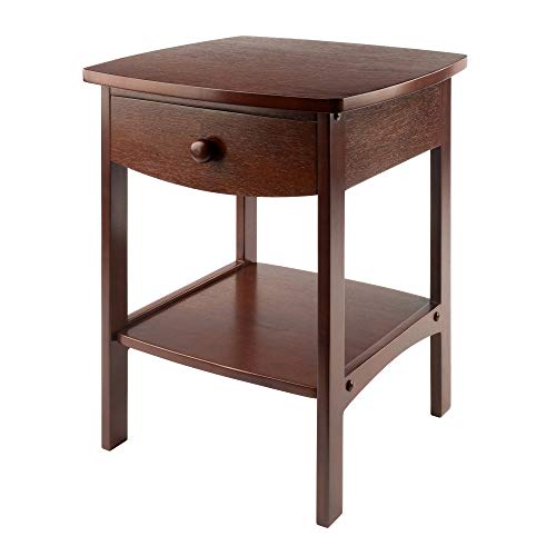 Book Cover Winsome Wood Claire Accent Table, Walnut