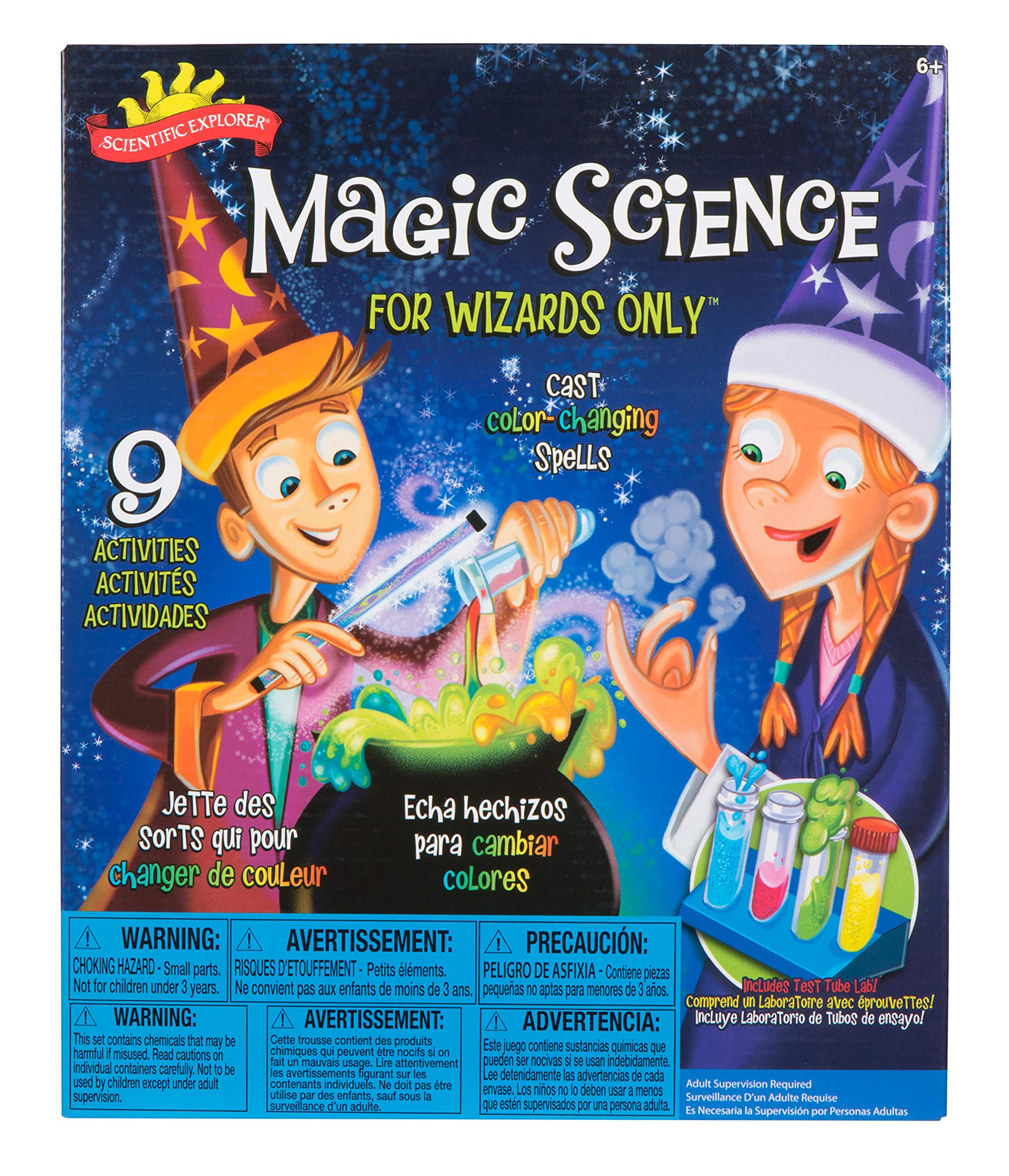 Book Cover ALEX Toys Explorer Magic Science for Wizards Only Kids Science Kit, For Children Who Love to Experiment, Allows Children to Use Imagination and Creativity, For Ages 6 and up