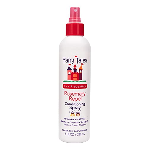 Book Cover Fairy Tales Rosemary Repel Daily Kid Conditioning Spray- Conditioning Lice Spray for Kids for Lice Prevention, 8 Fl. Oz (Pack of 1)