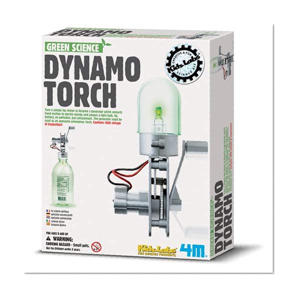 Book Cover 4M Green Science Dynamo Torch