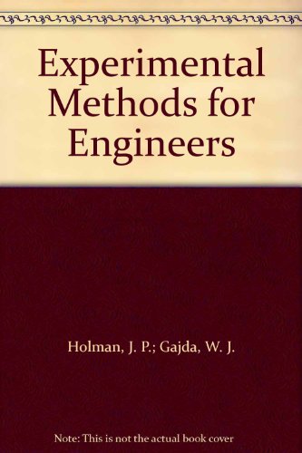Experimental Methods for Engineers