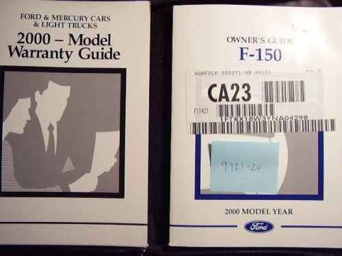 2000 Ford F150 Owners Manual F-150