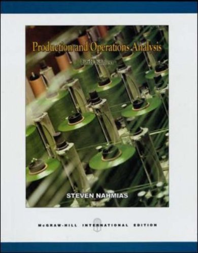 Production & Operations Analysis (w/CD)