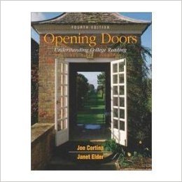 Opening Doors: Understanding College Reading, by Cortina, 4th Edition