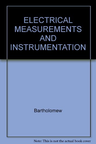 Electrical Measurements and Instrumentation