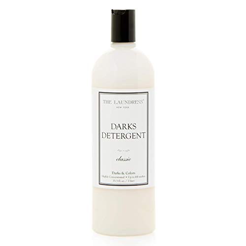 The Laundress - Darks Detergent, Classic, Laundry Detergent for Dark Clothes, Keep Colors Rich & Vibrant, Preserves Color, Fights Stains, Allergen-Free Dark Clothes Detergent, 33.3 fl oz, 64 washes